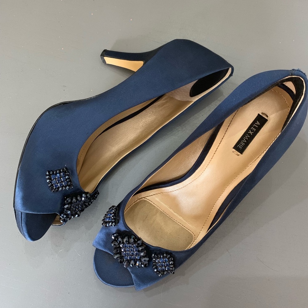 Alex Marie Satin Heels